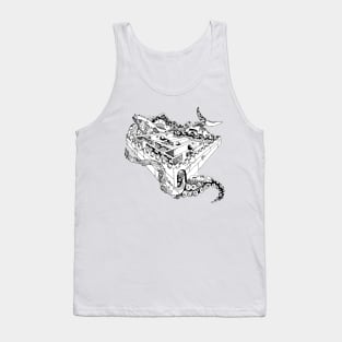 Whale Maze Tank Top